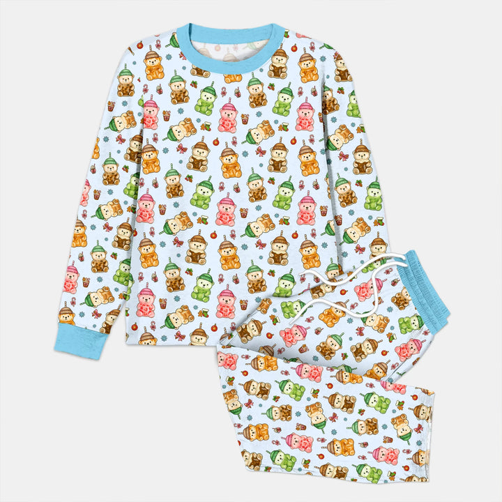 Holiday Bear Cup Men's Pajama Set