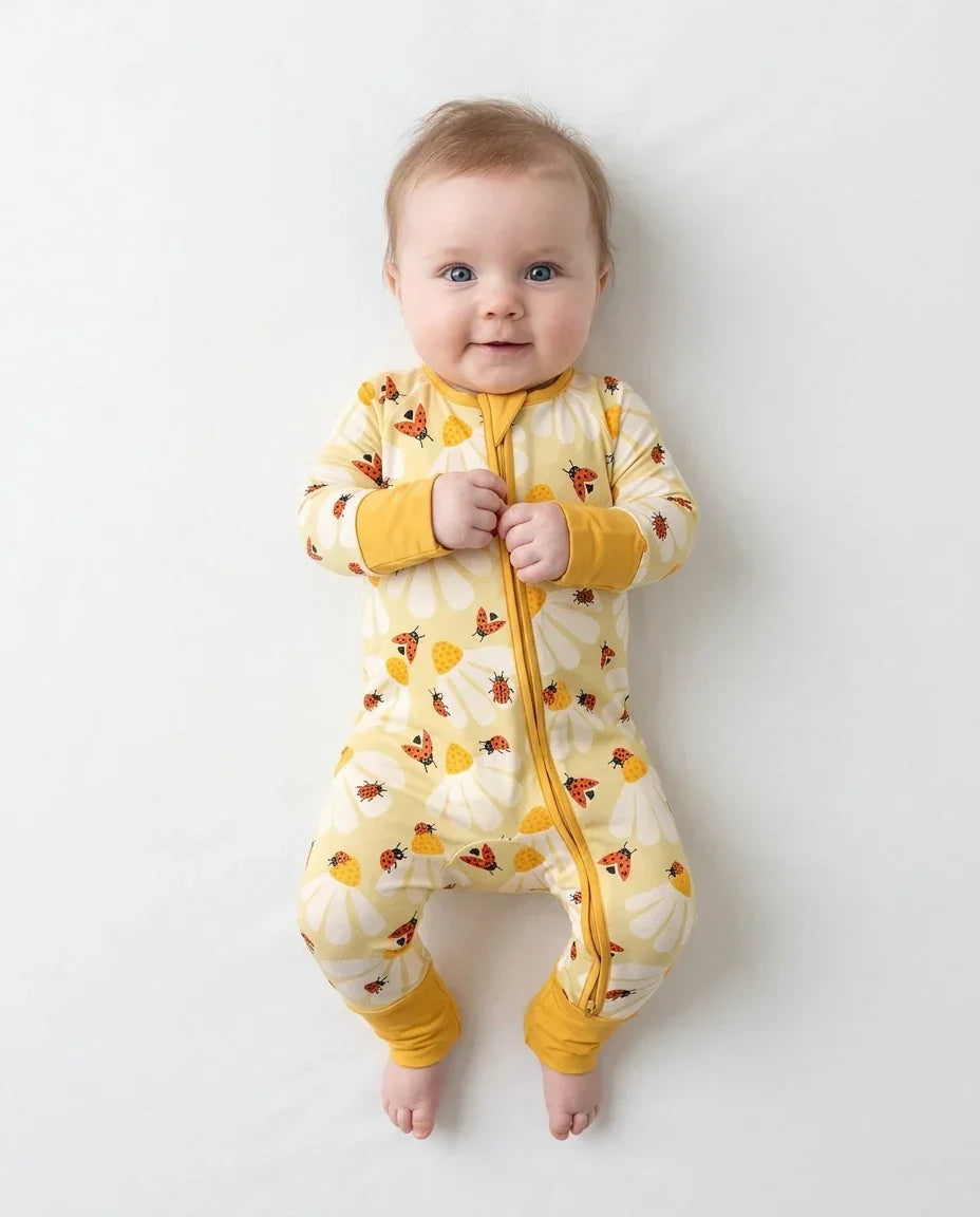Gerippte Babykleidung mit individuellem Foto - Weich &amp; Skizzenhaft