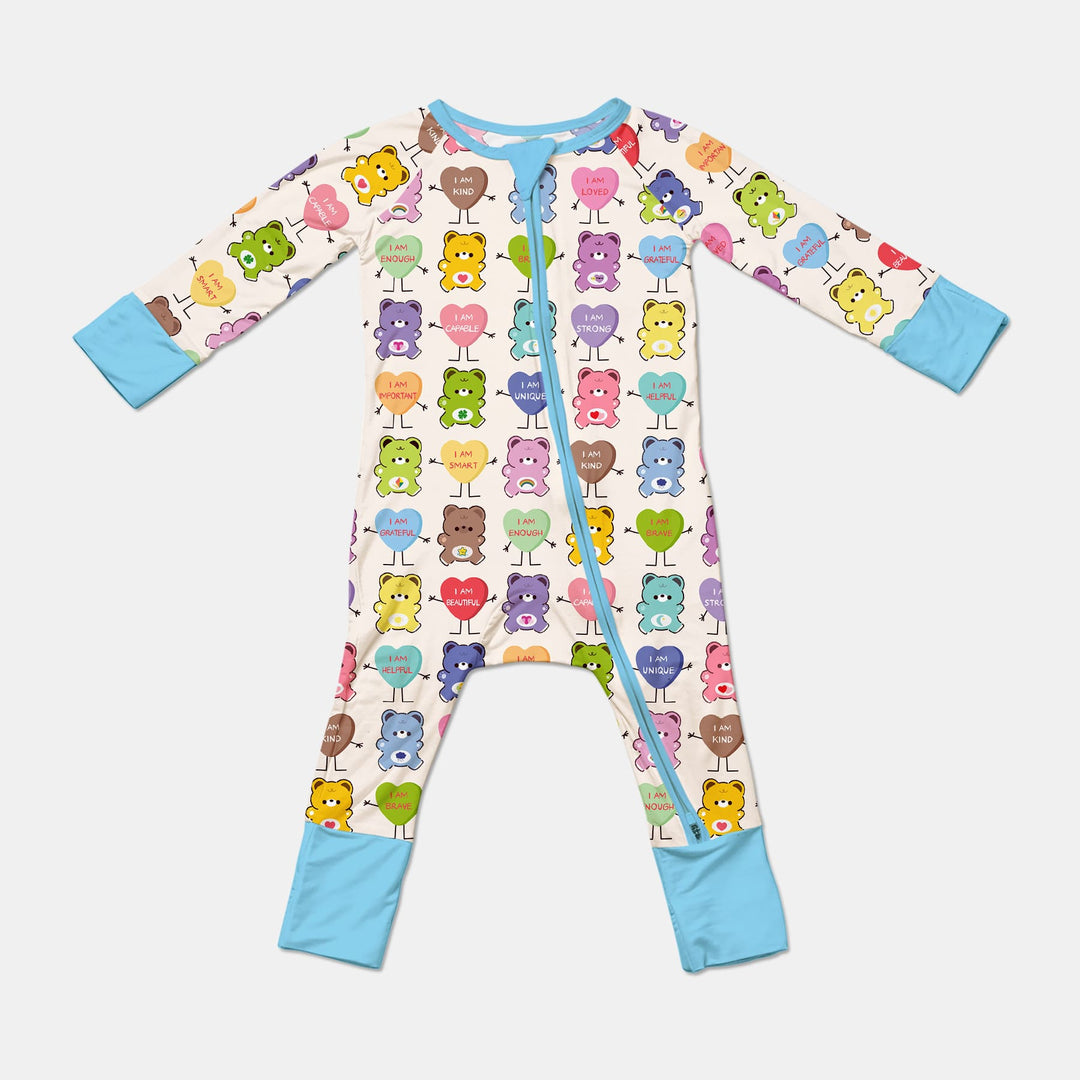 Rainbow Bears Affirmation Convertible Zippy