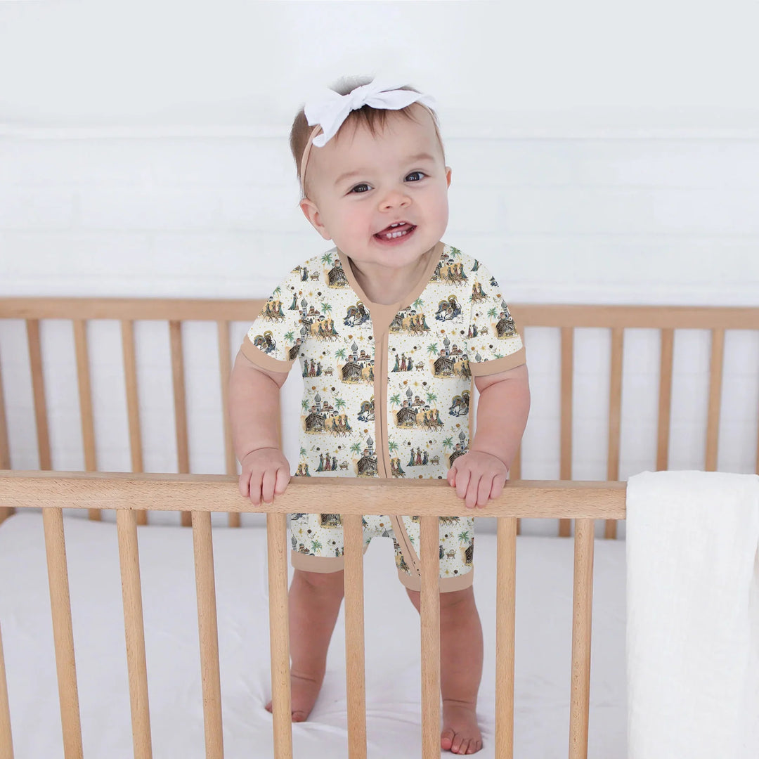 Nativity Christmas Family Matching Family Shorty Zippy