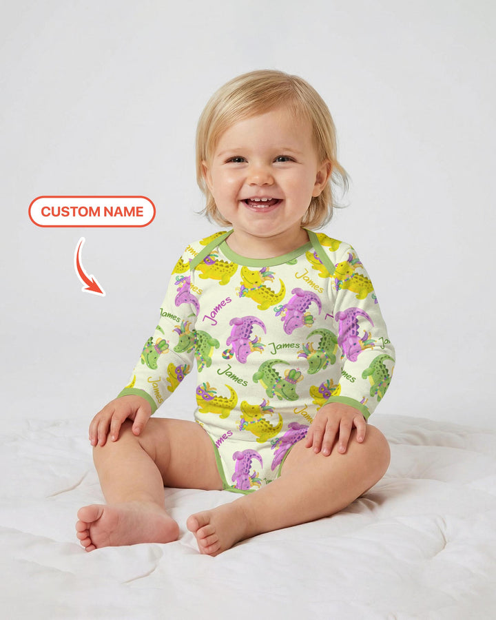 Gerippte Babykleidung mit individuellem Foto - Weich &amp; Skizzenhaft