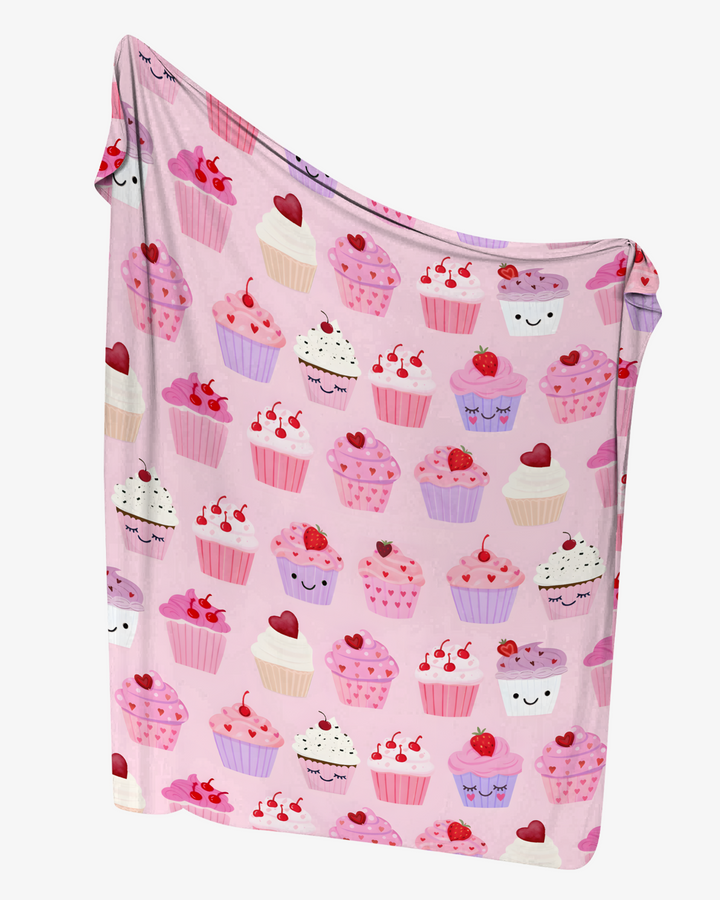 Valentine Emotional Cupcakes Sleep Bag Swaddler