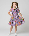 Spooky Bows Spooky Season Bamboo Twirl Dress