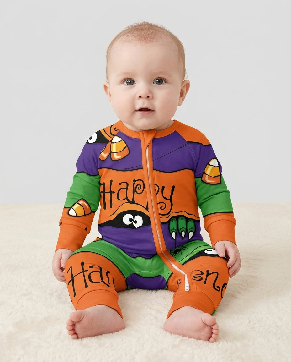 Happy Halloween Bamboo Convertible Zippy
