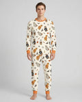 Retro Trick Or Treat Bamboo Men's Pajama Set