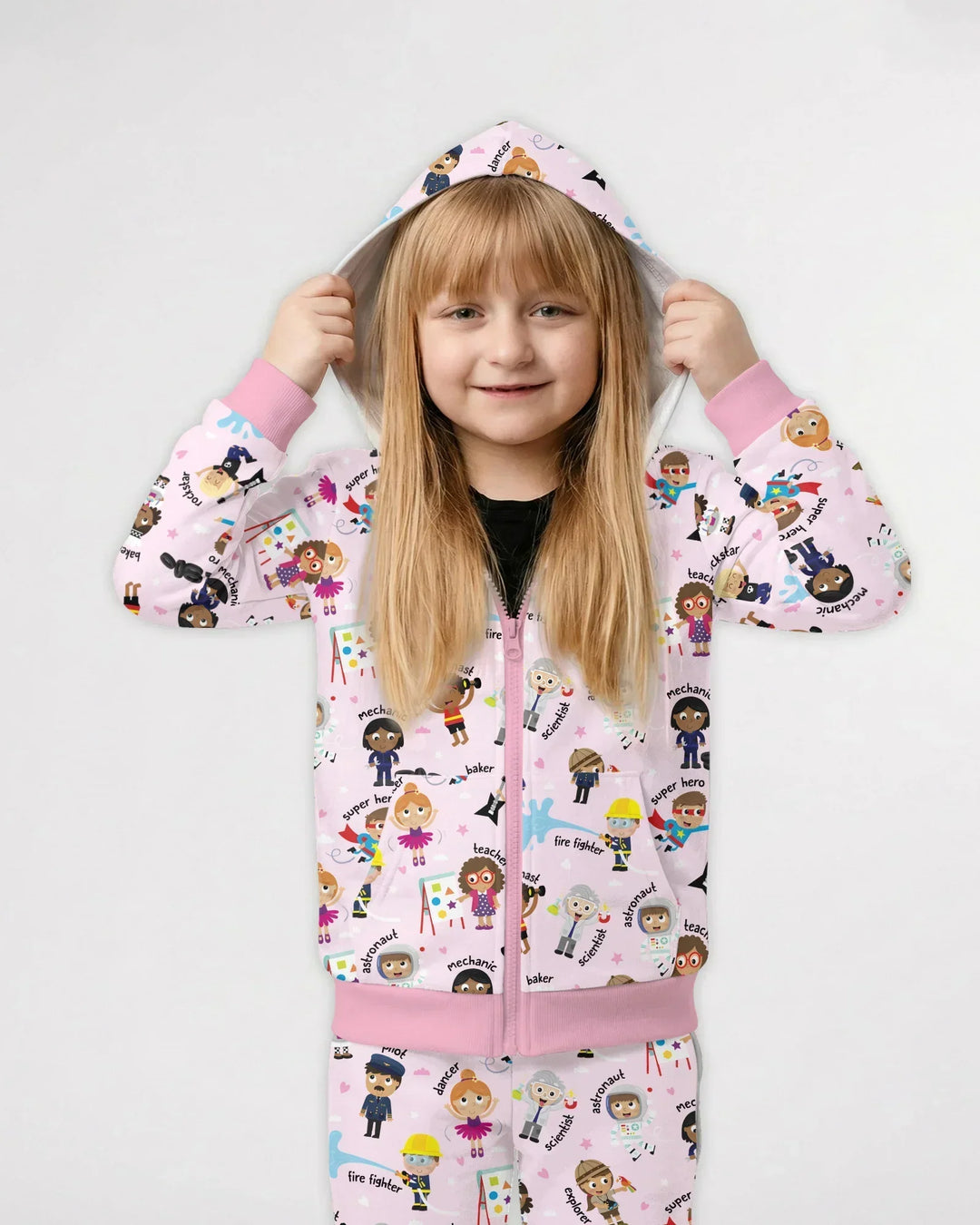 When I Grow Up Bamboo Zip Hoodie