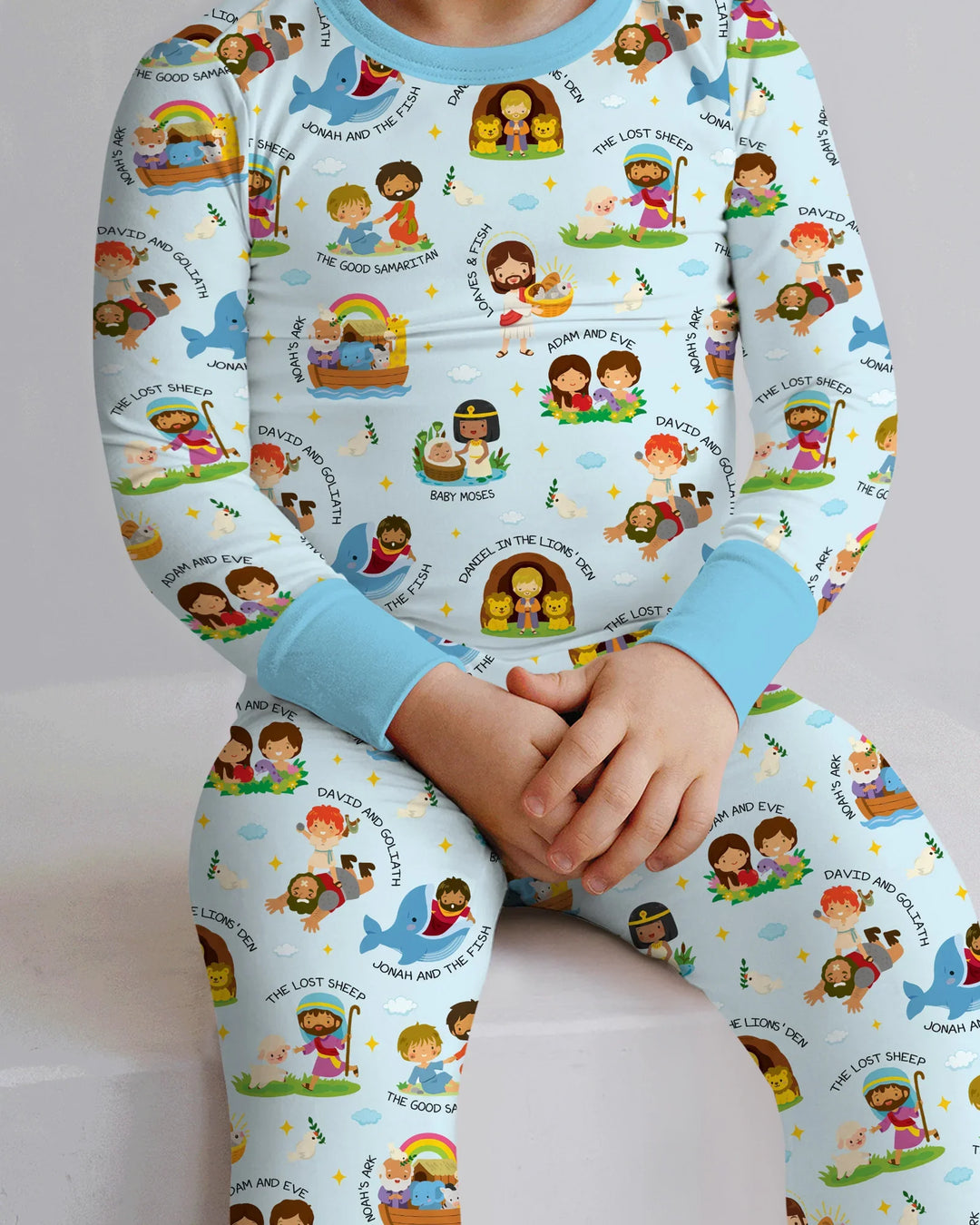 Bible Stories Two Piece Long Sleeve Pajama Set