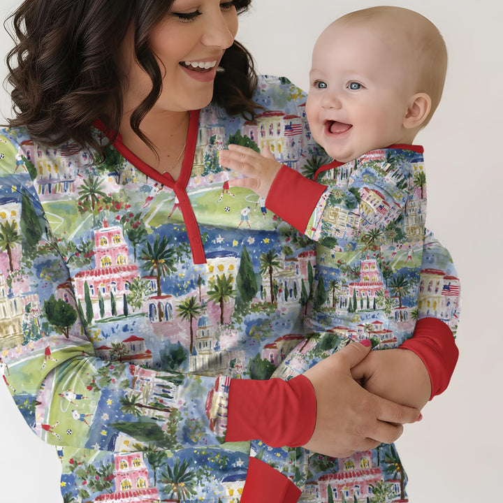 Vorlage Bambus Damen Pyjama Set