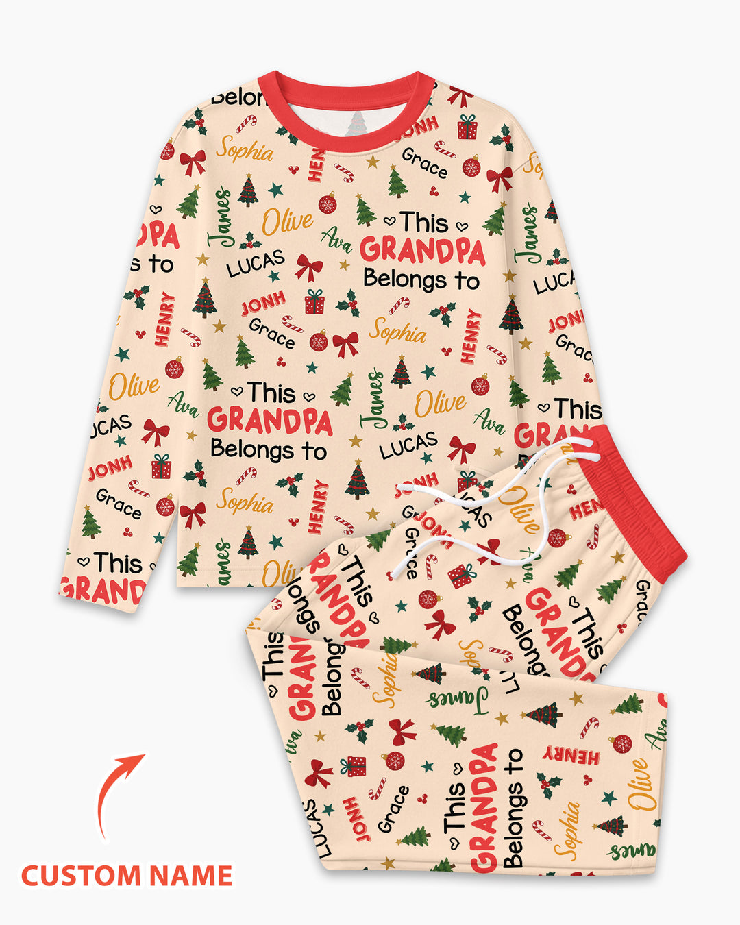 Loved By My Kids Bamboo Men's Pajama Set