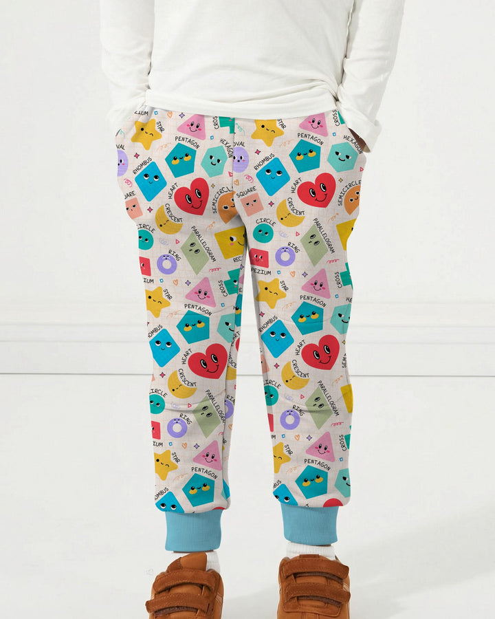 Happy Shape Squad Family Matching Bamboo Jogger