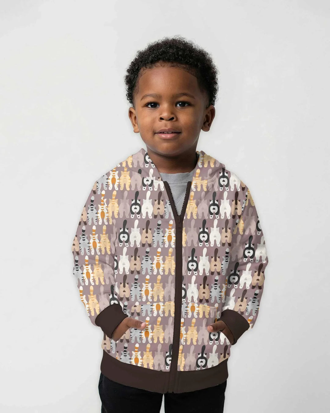 Cheeky Tails Bamboo Zip Hoodie