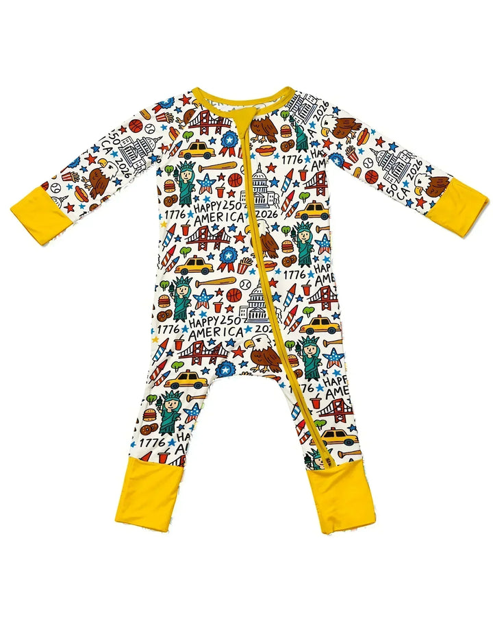 Doodle America 250th Anniversary Family Convertible Zippy