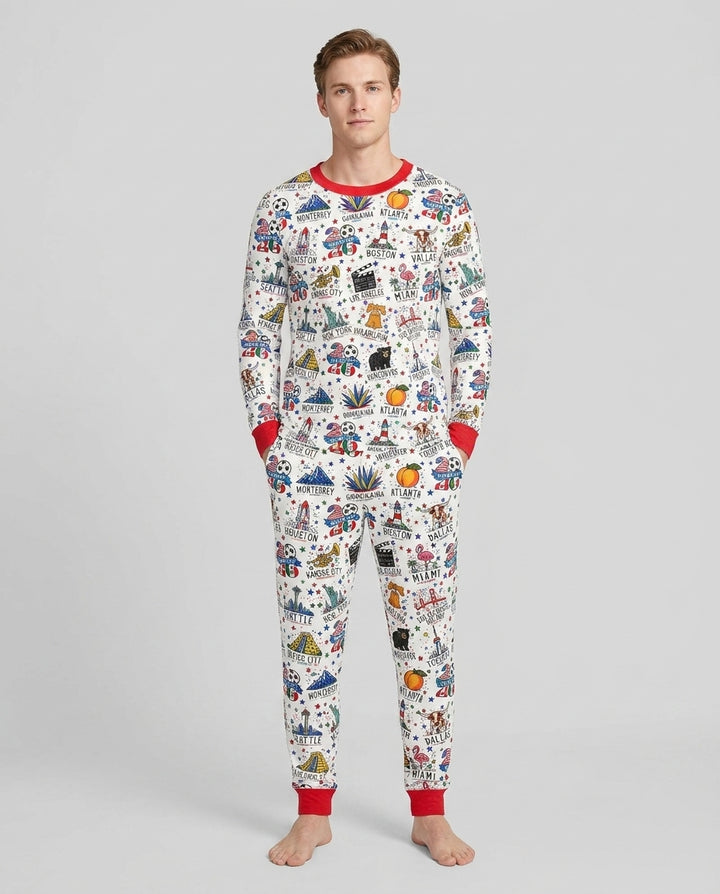 Vorlage Bambus-Pyjama-Set für Herren