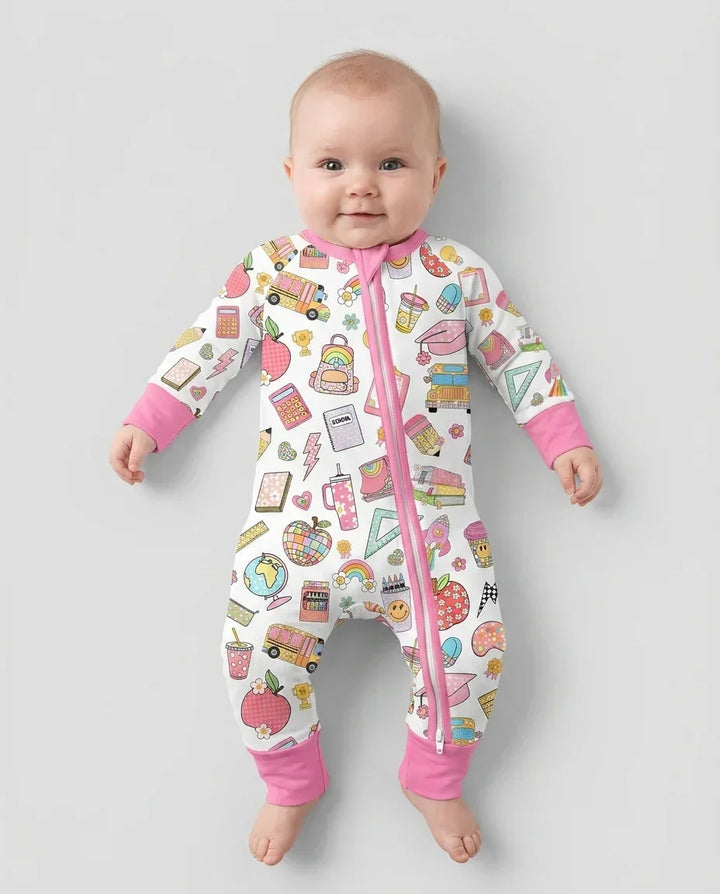 Preppy Back to School Bamboo Convertible Zippy