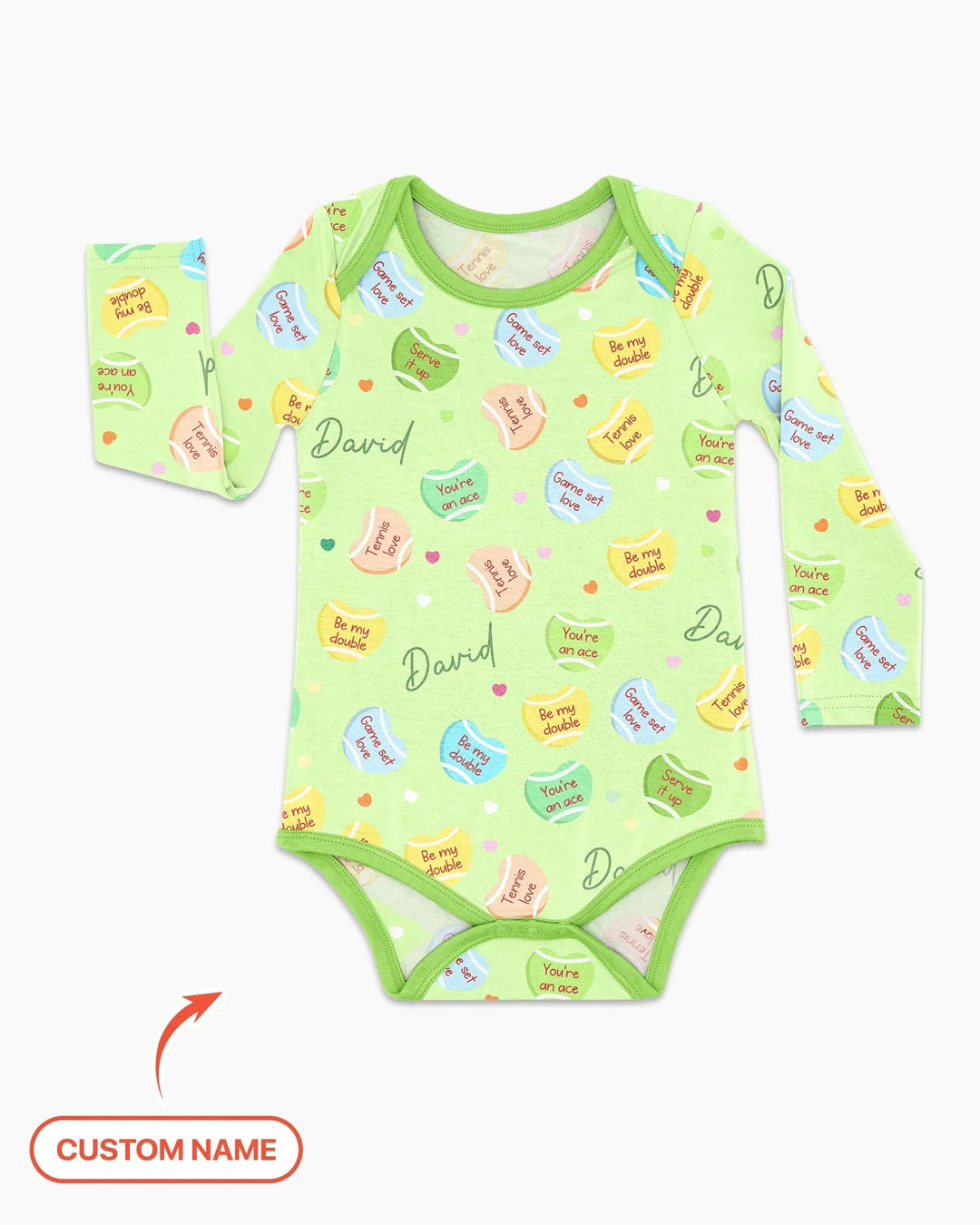 Gerippte Babykleidung mit individuellem Foto - Weich &amp; Skizzenhaft