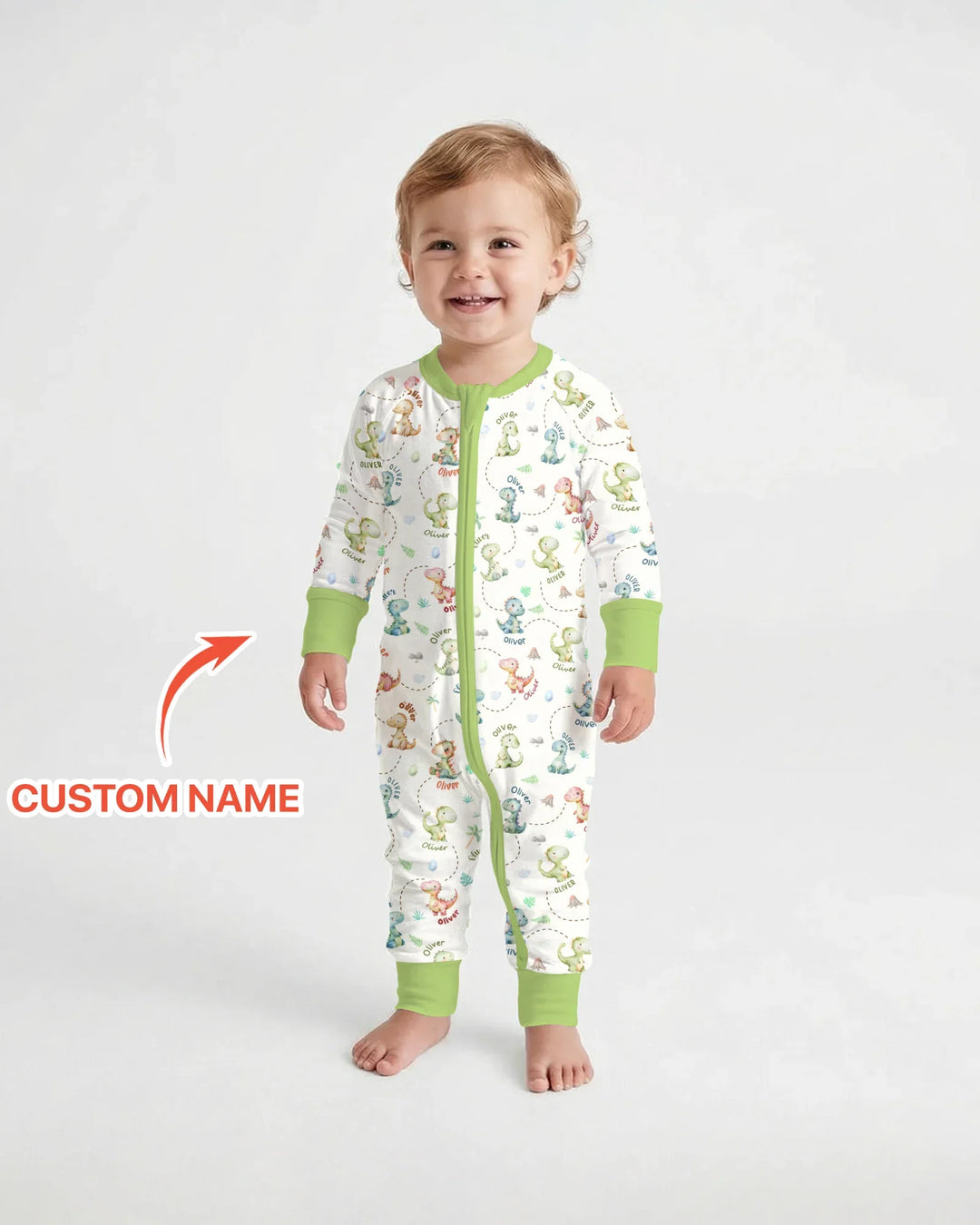 Gerippte Babykleidung mit individuellem Foto - Weich &amp; Skizzenhaft
