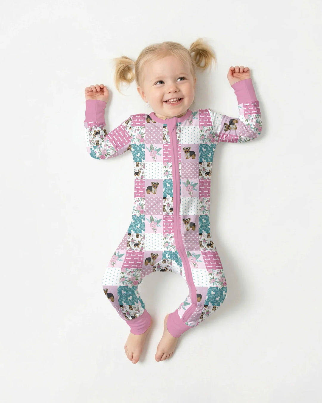 Floral Yorkie Grace Convertible Zippy