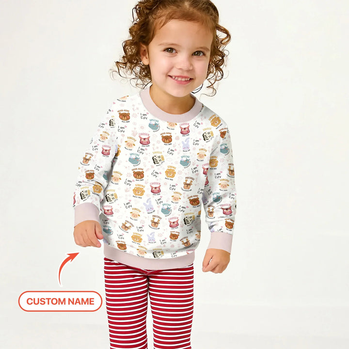 God’s Little Zoo Custom Name Crewneck Sweatshirt