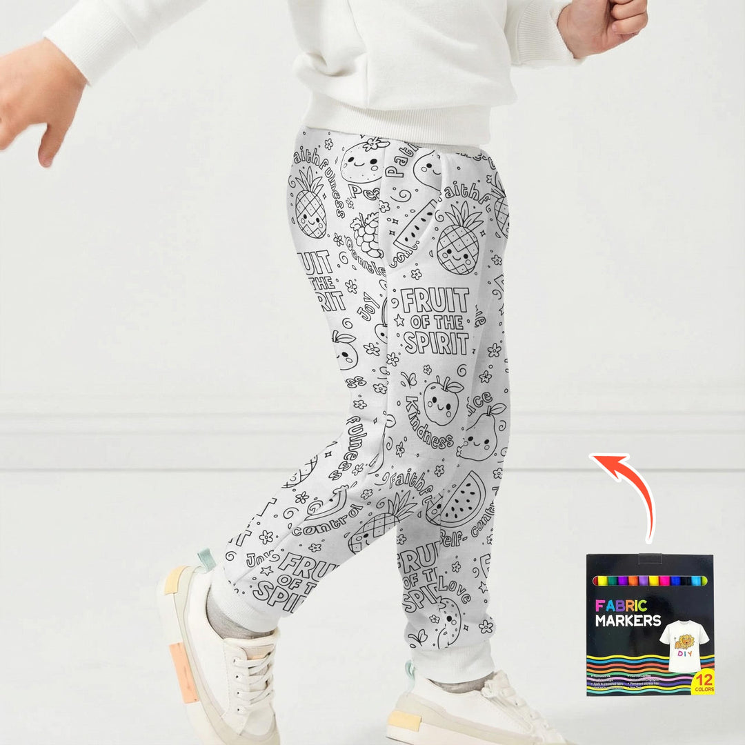 All Colorable Fruit of the Spirit Jogger