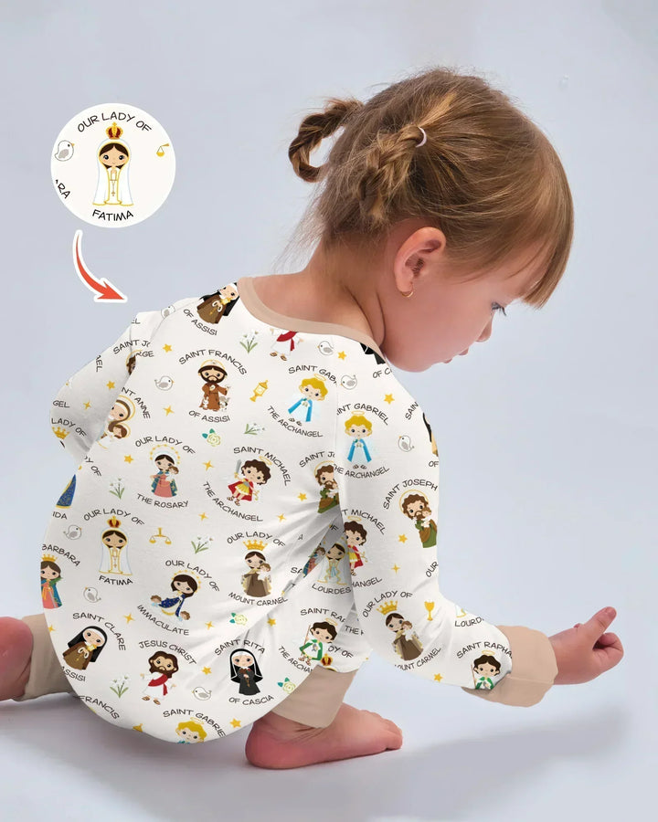 Pray For Us Family Matching Convertible Zippy