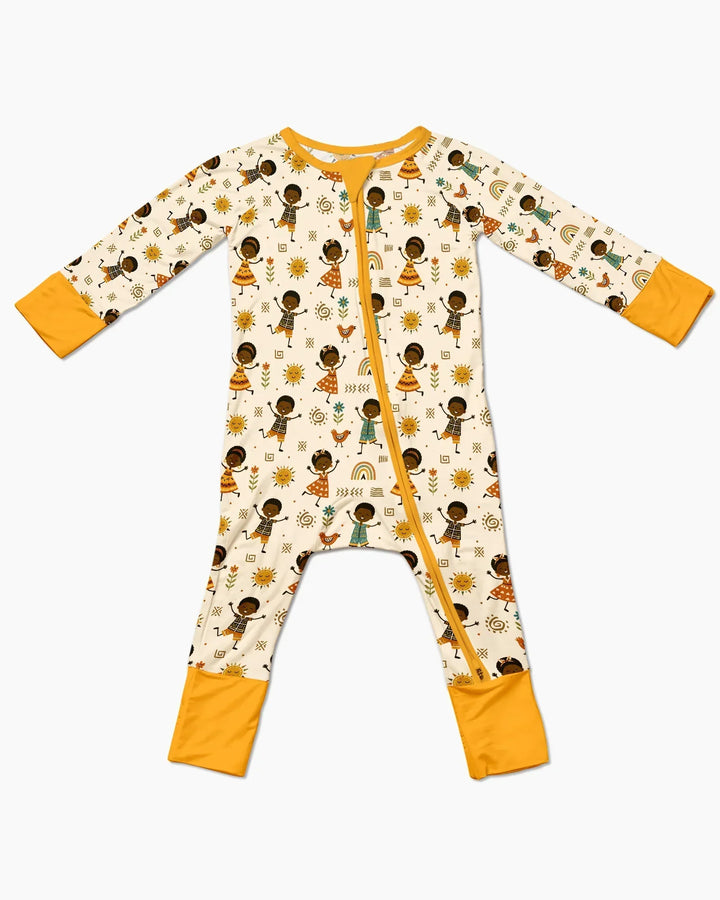 Cute African Heritage Bamboo Convertible Zippy