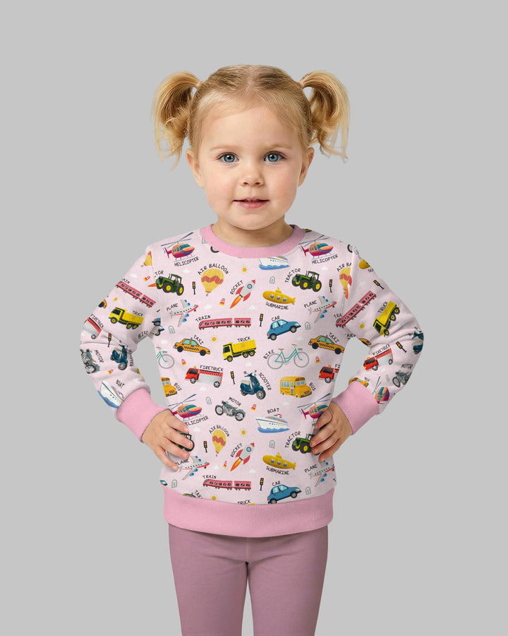 Sweatshirt mit Rundhalsausschnitt aus Bambusfaser