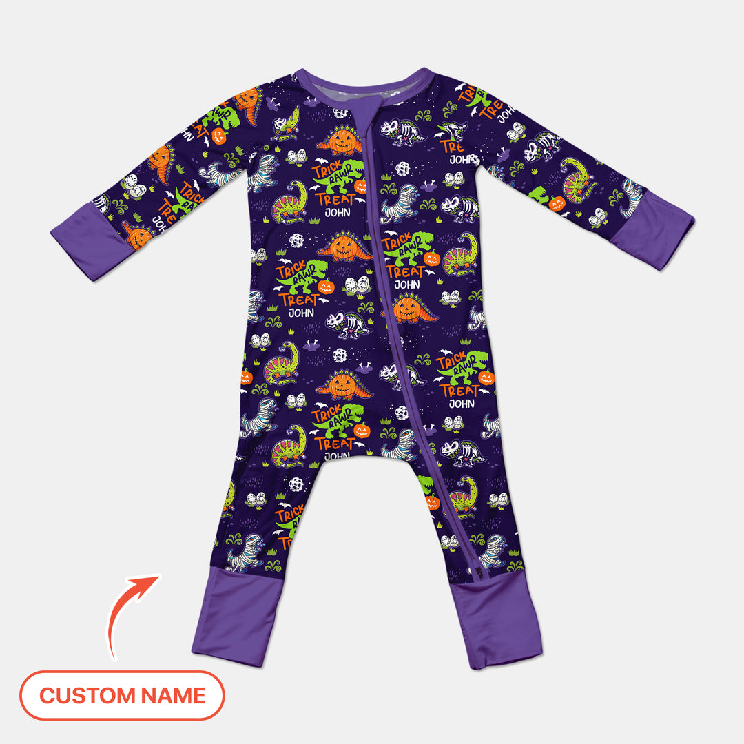 Trick Rawr Treat Custom Name Convertible Zippy