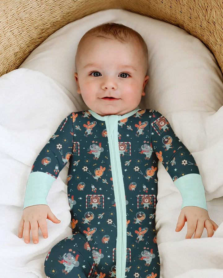 Space Soccer Bamboo Convertible Zippy