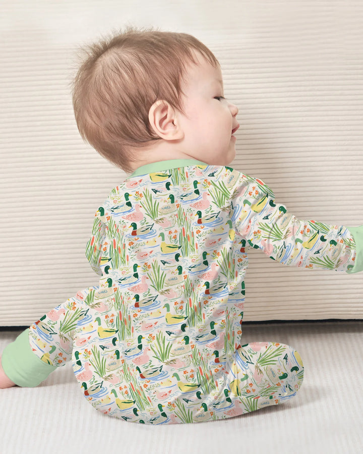 Whimsical Mallard Duck Bamboo Convertible Zippy