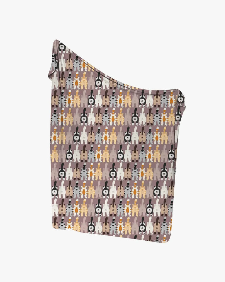 Cheeky Tails swaddle blanket