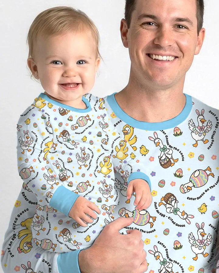Easter Goose Family Matching Women Pajama Set