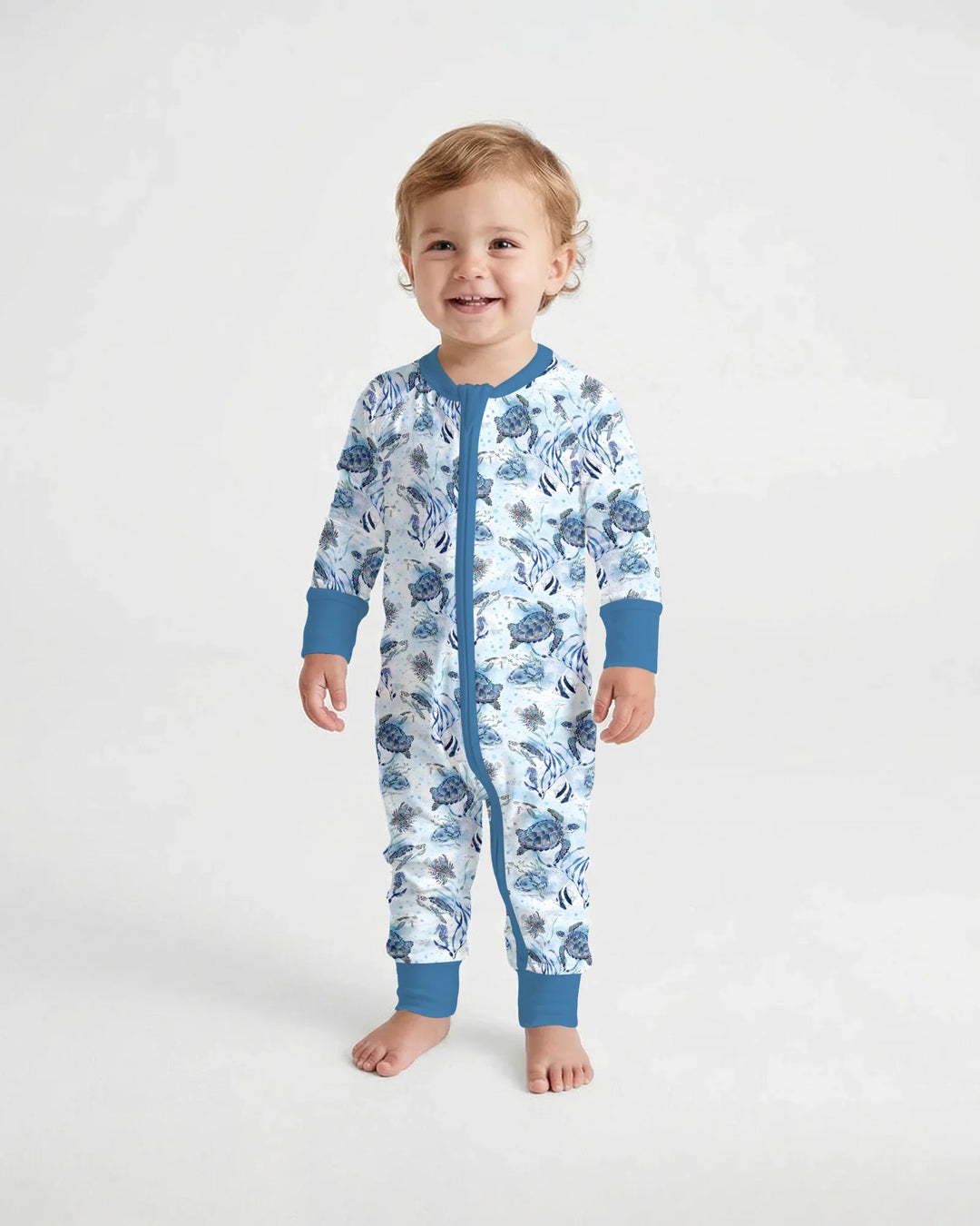 Little Turtles Family Matching Bamboo Convertible Zippy