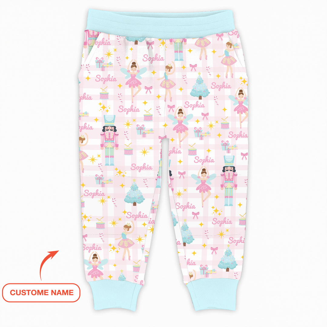 Nutcracker And Ballerinas Custom Name Jogger