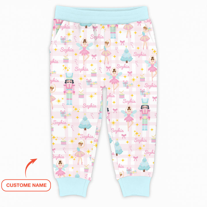 Nutcracker And Ballerinas Custom Name Jogger