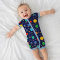Solar Space Adventure Bamboo Shorty Zippy