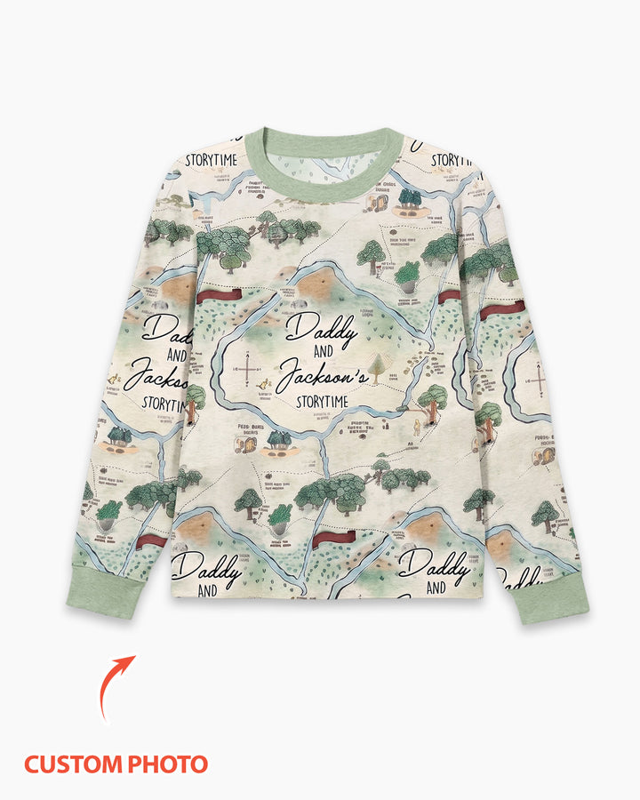 plantilla Conjunto de Pijama de Bambú para Hombre