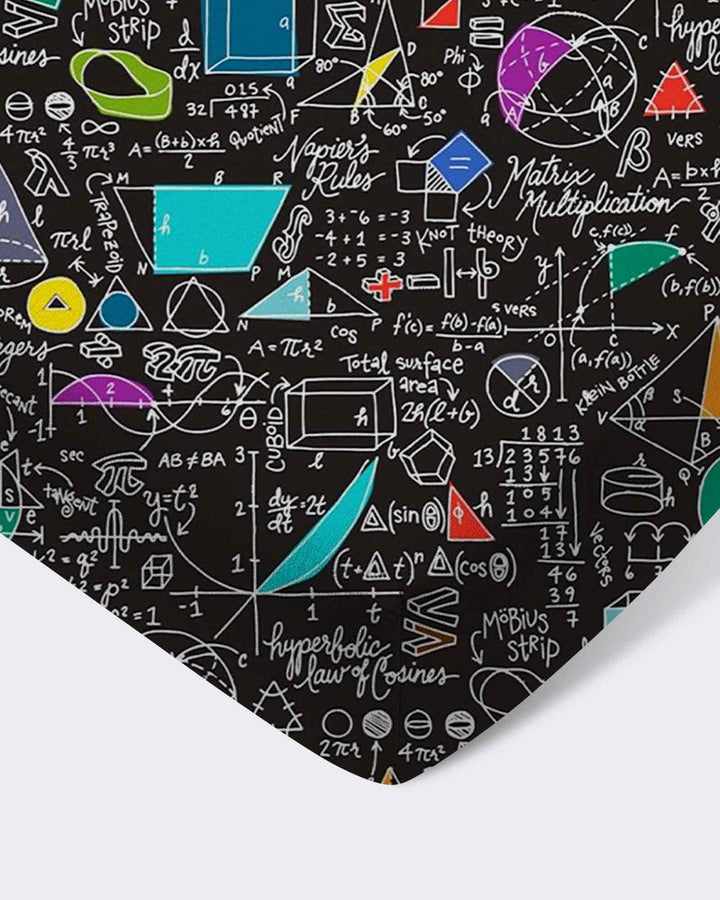 STEM Sketchbook Bamboo Fitted Crib Sheet