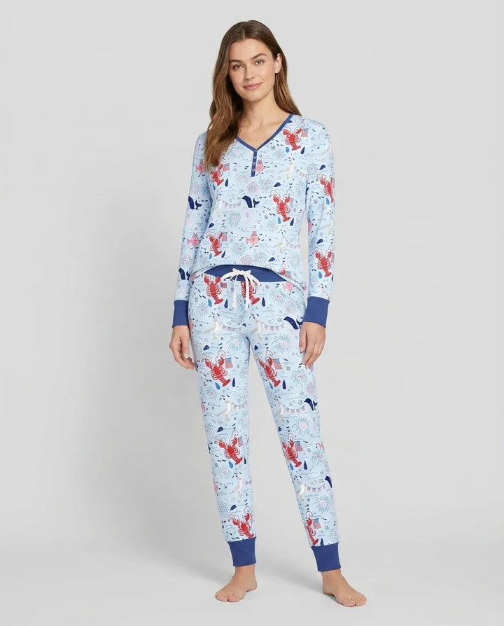 Vorlage Bambus Damen Pyjama Set
