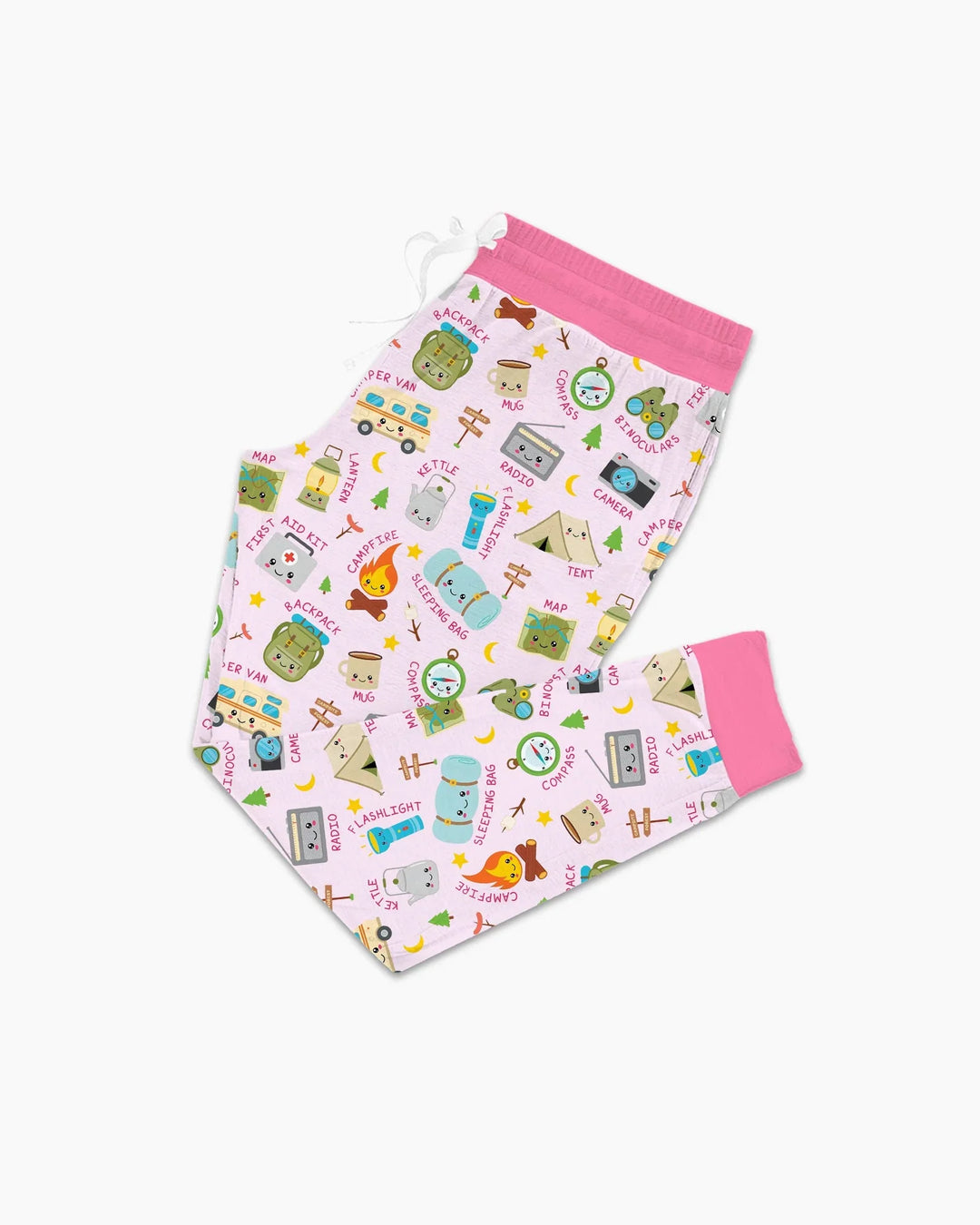 Little Camp Adventure Family Matching Women Pajama Set