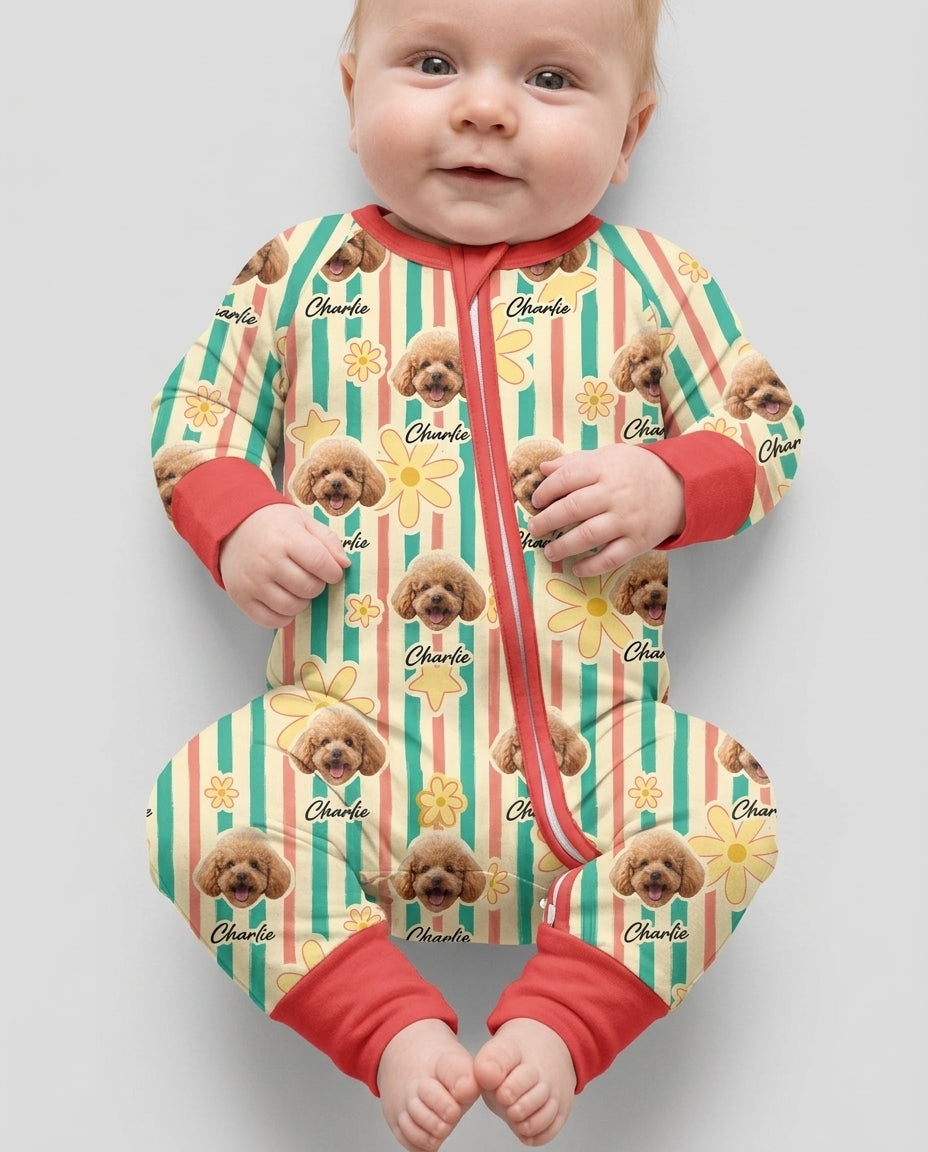 Funny Pet Pattern Bamboo Convertible Zippy