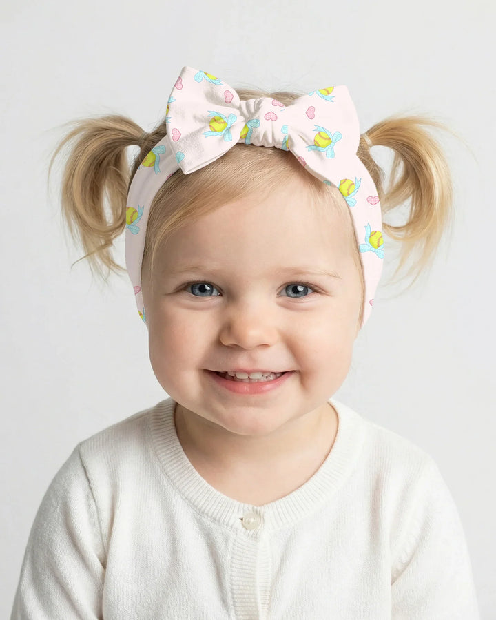 Softbal Coquette Bow Headband