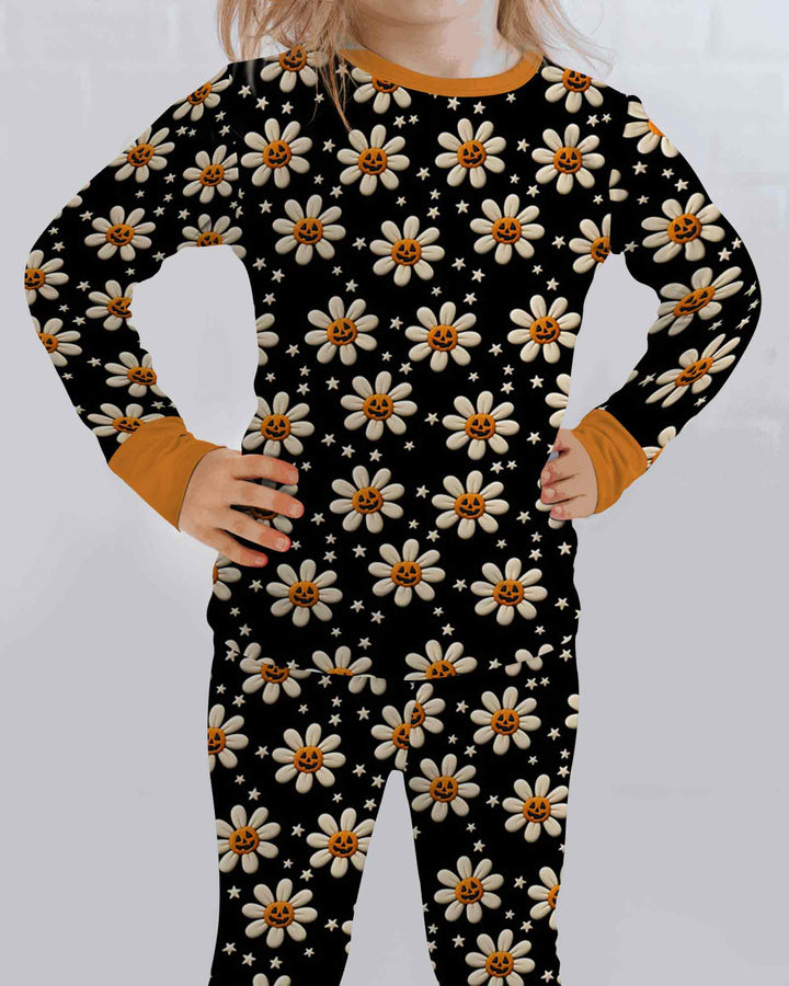 Happy Jack Daisy Bamboo Two Piece Long Sleeve Pajama Set