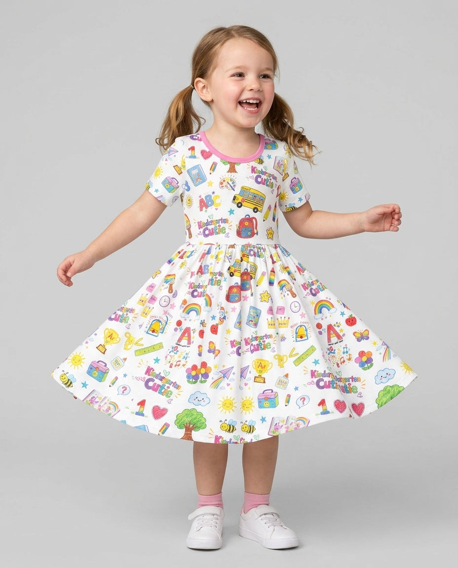 Vorlage Bambus Twirl Kleid