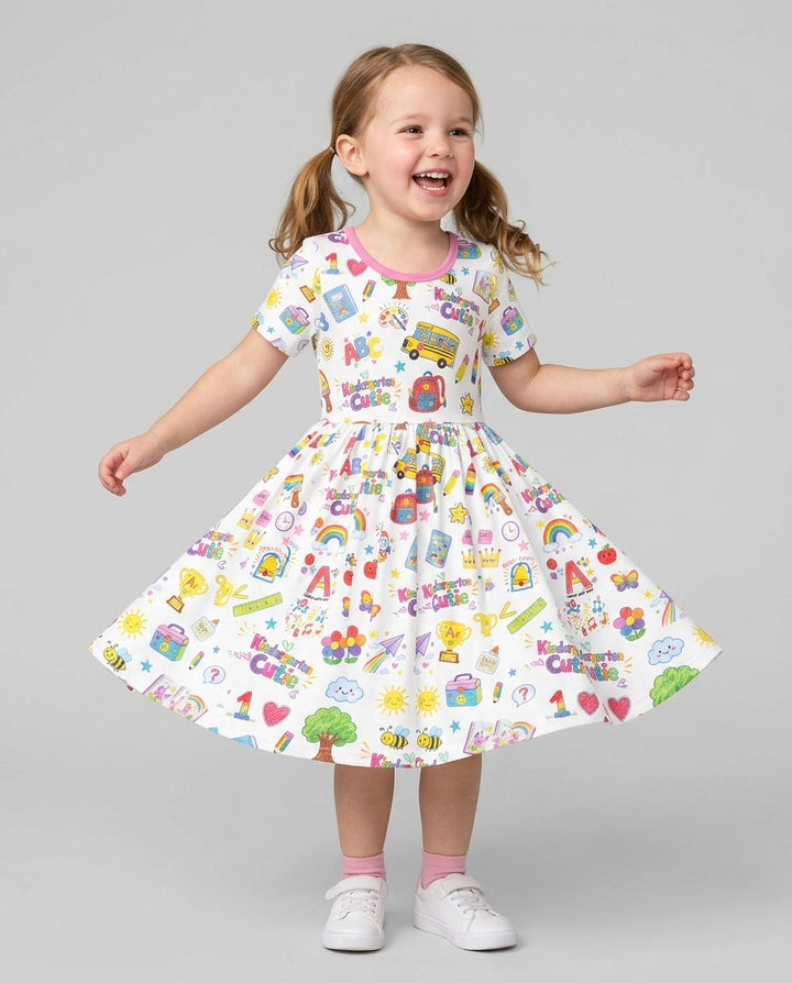 Vorlage Bambus Twirl Kleid