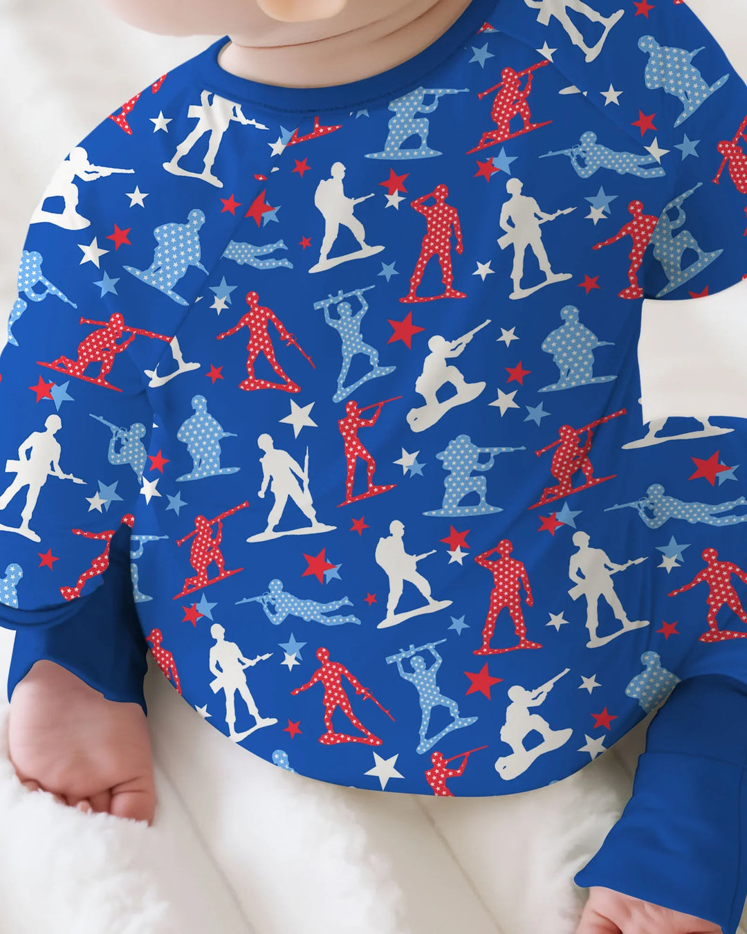 Army Toys 4th of July Bamboo Convertible Zippy