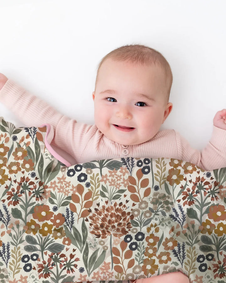 Autumn Meadow Botanicals Bamboo Blanket