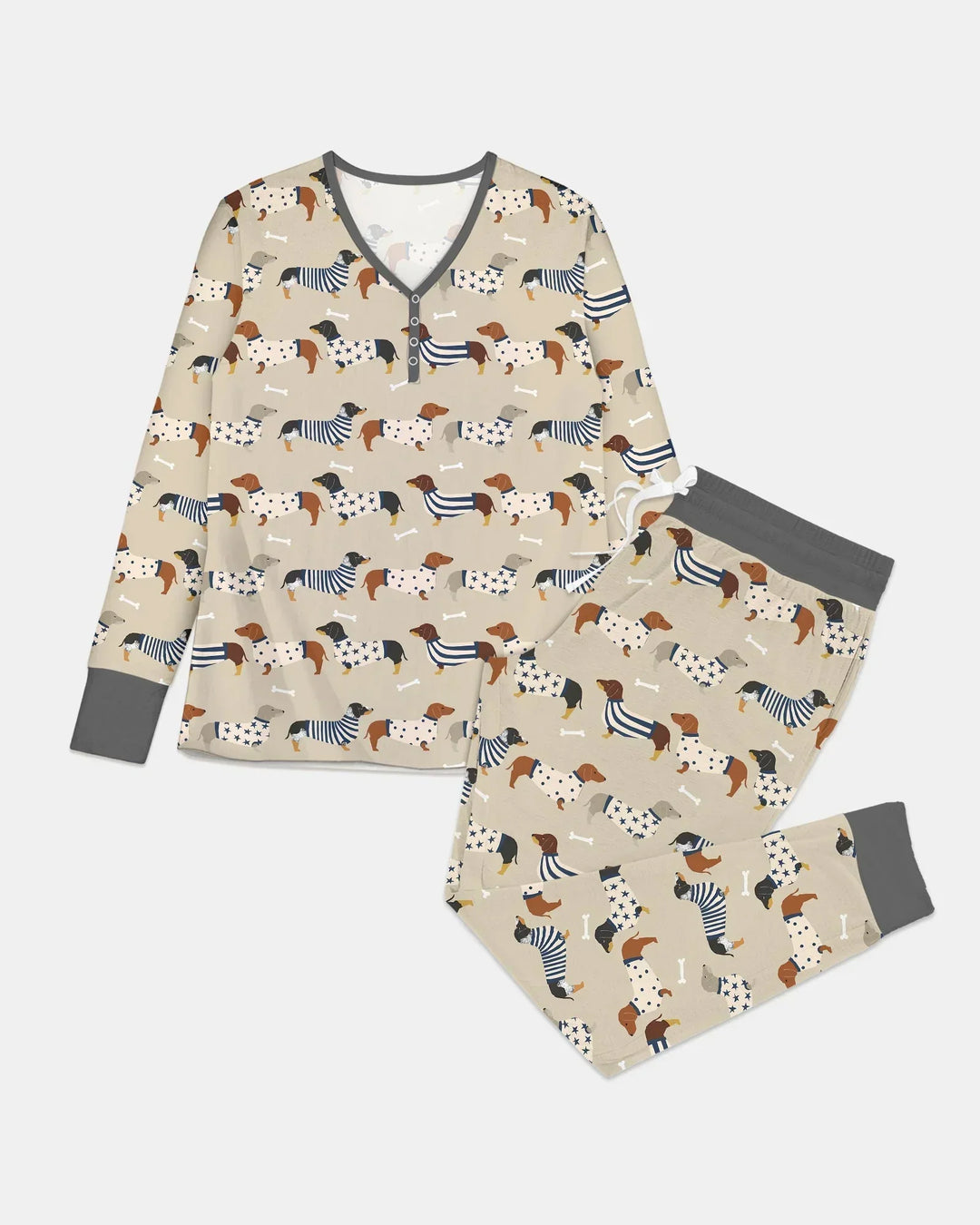 Cute Wieners Women Pajama Set