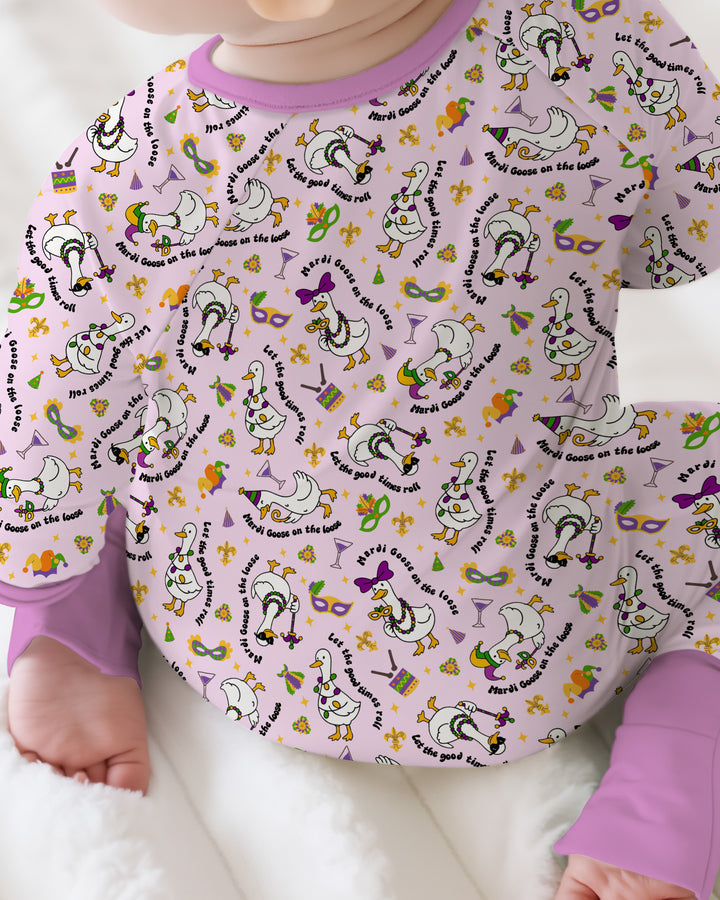 Mardi Gras Silly Goose Convertible Zippy