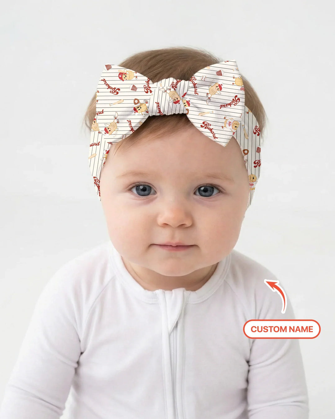 Custom Nam Retro Ballgame Headband