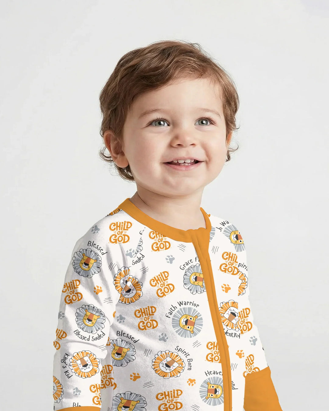 Gerippte Babykleidung mit individuellem Foto - Weich &amp; Skizzenhaft